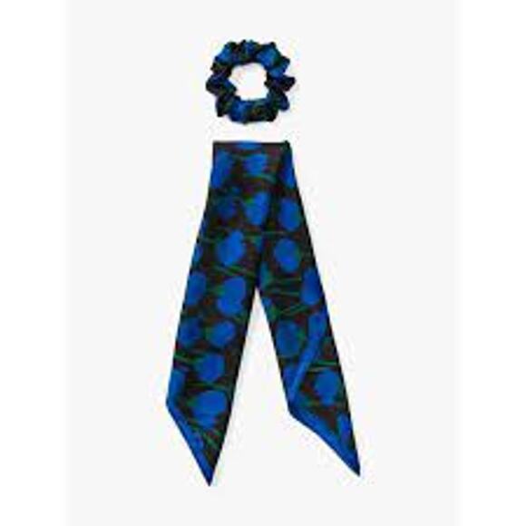 Kate Spade seascape flora hair tie & bandana set main image 4